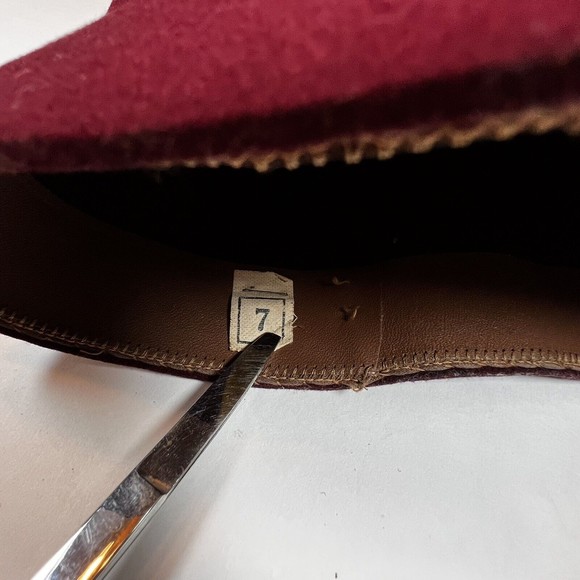 VTG Harry M Osers Antioch Masonic Shriners Rhinestone Tassel size 7 Fez Hat Cap - Picture 9 of 12